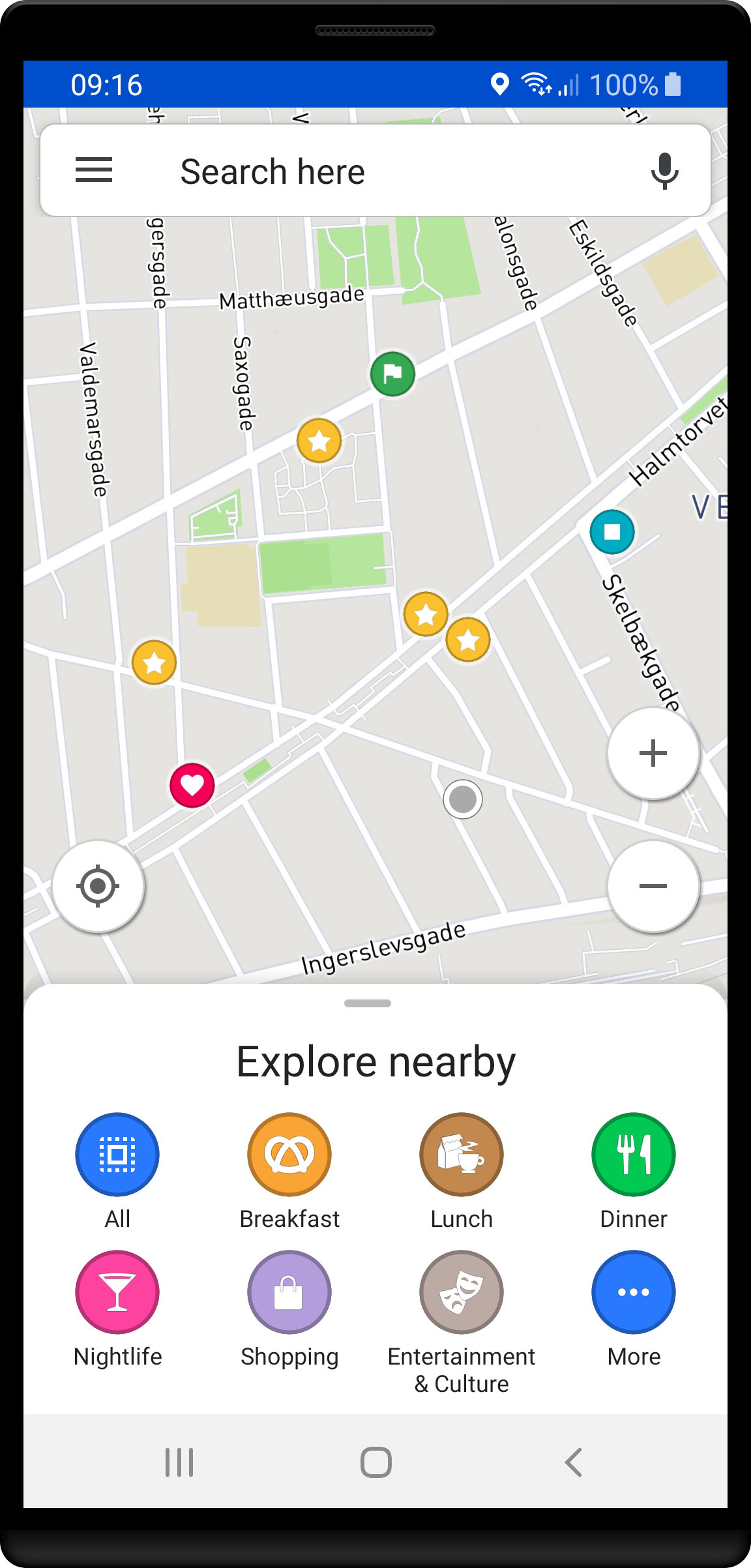 Citypedia app screenshot 2