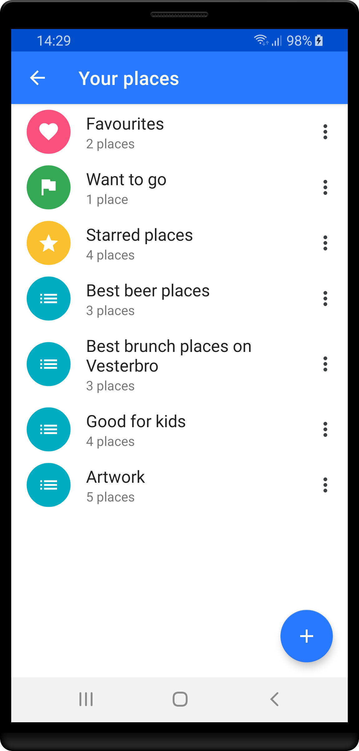 Citypedia app screenshot 8